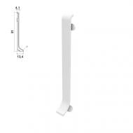 Соединение АЛЮПРО ПАС-3818 белый глянец 80 мм