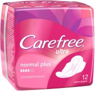 Прокладки гигиенические Carefree Ultra normal plus 12 шт.