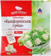 Суміш овочева швидкозаморожена Рудь Шеф-кухар Каліфорнійська 400 г