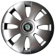 Колпак для колес SKS Skoda 422 104582 R16" 4 шт. серебряный