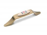 Меблева ручка скоба DC DP 18/96 G4/01M (181 AB/MLK ) 96 мм розпродаж антична бронза