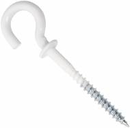 Шуруп с C-крюком 35425 пластик 4,4x84 мм 150 шт. белый с упором snapt