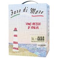 Вино Faro Di Mare VINO ROSSO 11% червоне сухе 3 л