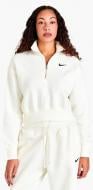 Спортивная кофта Nike W NSW PHNX FLC QZ CROP DQ5767-133 р.M белый Спортивная кофта Nike W NSW PHNX FLC QZ CROP DQ5767-133 р.M белый