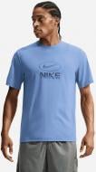 Футболка Nike M NK DF UV HYVERSE TOP FLD GFX IM3595-459 р.L голубой