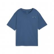 Футболка Puma W PRETTY TOUGH GRAPHIC TEE 52762480 р.XS синій