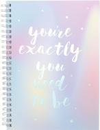 Книга для записей You're exactly you need to be 15х21 см