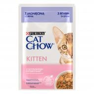 Консерва для котят Purina Cat Chow кусочки в соусе с ягненком и цуккини 85 г