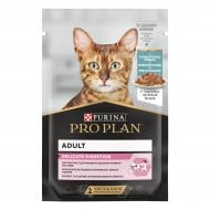 Корм вологий для котів ProPlan by Purina Veterinary Diets Delicate NutriSavour з океанічною рибою 85 г Корм вологий для котів ProPlan by Purina Veterinary Diets Delicate NutriSavour з океанічною рибою 85 г