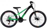 Велосипед Space 24" 11"(28 см) OPS-SP-24-070 черно-салатовый