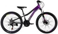 Велосипед Space 24" 11"(28 см) OPS-SP-24-082 черно-фиолетовый