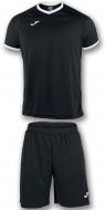 Комплект футбольной формы Joma SET ACADEMY BLACK-WHITE S/S 101097.102 черно-белый