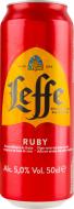 Пиво Leffe янтарное Ruby 5% 0,5 л