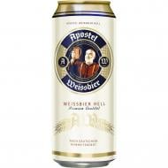 Пиво Apostel Weissbier Hell ж/б 0,5 л