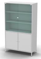 Шкаф медицинский ТМ ОМЕГА двустворчатая с сейфом ШМ-2с