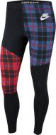 Лосины Nike W NSW LGGNG PLAID BV4633-010 р.XL черный