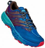 Кроссовки женские демисезонные Hoka W SPEEDGOAT 4 1106527|20 MBHH р.39 1/3 сине-розовые