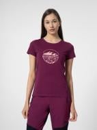 Футболка 4F 4FSS23TTSHF348-53S р.XS рожевий Футболка 4F 4FSS23TTSHF348-53S р.XS рожевий