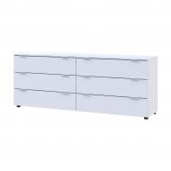 Комод Doros Рон 9 1600x620x380 мм белый/белый