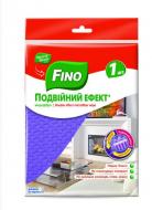 Салфетки из микрофибры Fino двойная 1 шт./уп. синяя