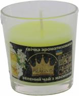 Свічка ароматична Pragnis Зелений чай GA68-GRT