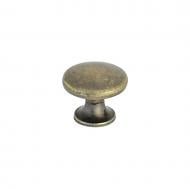 Мебельная ручка кнопка Kerron RK-005 OAB состаренная бронза Мебельная ручка кнопка Kerron RK-005 OAB состаренная бронза