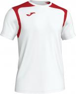 Футболка Joma T-SHIRT CHAMPIONSHIP V WHITE-RED S/S 101264.206 р.S белый