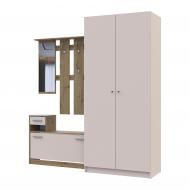 Прихожая Doros Alice та шафа Promo 2040х1900х480 мм кашемир