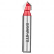 Фреза V-подібна GRAPHITE HM 8 x 8 мм 56H209