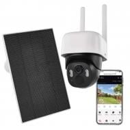IP-камера умная Emos H4067 GoSmart внешняя с Wi-Fi Li-ion 9200 mAh солнечная панель