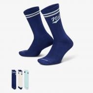 Носки Nike Everyday Plus Dri-FIT Crew HJ9336-902 р.L мульти 3 шт.