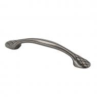 Мебельная ручка скоба Kerron RS-010-128 BAZ 128 мм состаренное серебро