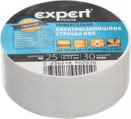 Изолента Expert Power ПВХ 0,13x30 мм 25 м белая ПВХ