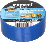 Изолента Expert Power ПВХ 0,13x30 мм 25 м синяя ПВХ