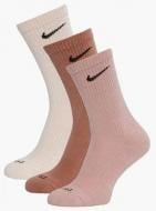 Носки Nike U Nk Evry Plus Cush Crew SX6888-914 р.S мульти 3 шт.