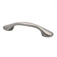 Мебельная ручка скоба Kerron RS-086-96 BAZ 96 мм состаренное серебро