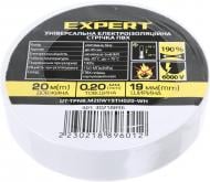 Изолента Expert Power ПВХ 0,20x19 мм 20 м белая ПВХ