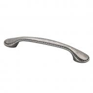 Меблева ручка скоба Kerron RS-086-128 BAZ 128 мм зістарене срібло