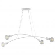 Люстра підвісна TK Lighting Helix 4x60 Вт E27 білий 6145