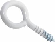 Шуруп з O-гаком 38039 пластик 2,3x10 мм 50 шт. білий snapt