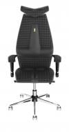 Крісло ергономічне Kulik System JET з дизайнерським швом 0301 чорний
