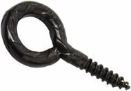 Шуруп з O-гаком 35555 пластик 4x20 мм 50 шт. чорний snapt