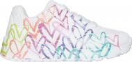 Кроссовки для девочек Skechers UNO LITE 314098L WMLT р.35 белые