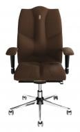 Крісло ергономічне Kulik System BUSINESS без дизайнерського шву 0606 шоколадний