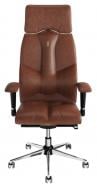 Крісло ергономічне Kulik System BUSINESS 0607 коричневий