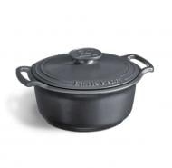 Кастрюля с крышкой Emile Henry Sublime 4 л графит (774740)