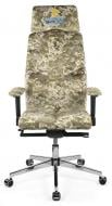 Крісло ергономічне Kulik System MILITARY PIXEL з вишивкою 2103