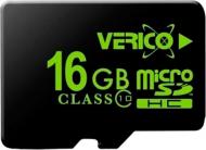 Карта пам'яті Verico miсroSDHC 16 ГБ Class 10 (1MCOV-MDH8G3-NN)
