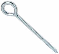 Шуруп с O-крюком 35576 ЦБ 12x160 мм 5 шт. белый цинк snapt