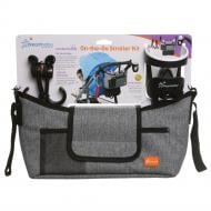 Комплект для колясок DreamBaby denim grey G2285